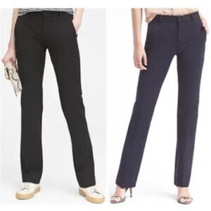 Banana Republic Black Contoured Fit Pants
